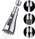 360° Rotating Tap Extender with 3 Water Flow Modes